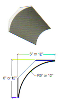 Cove Moulding, wall to ceiling, 12